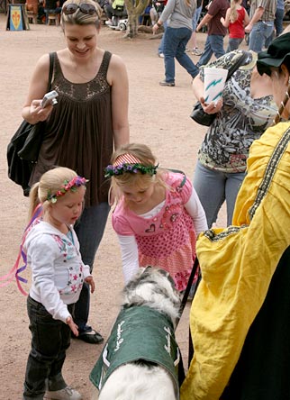 Pets from kids are best.