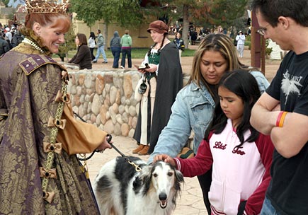 The Queen, Sergei, and some new friends