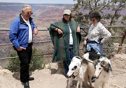 Grandpa, Mik, Grandma, Jack, and Sergei
